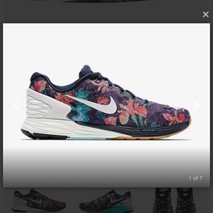 Nike Floral Lunar Sneakers